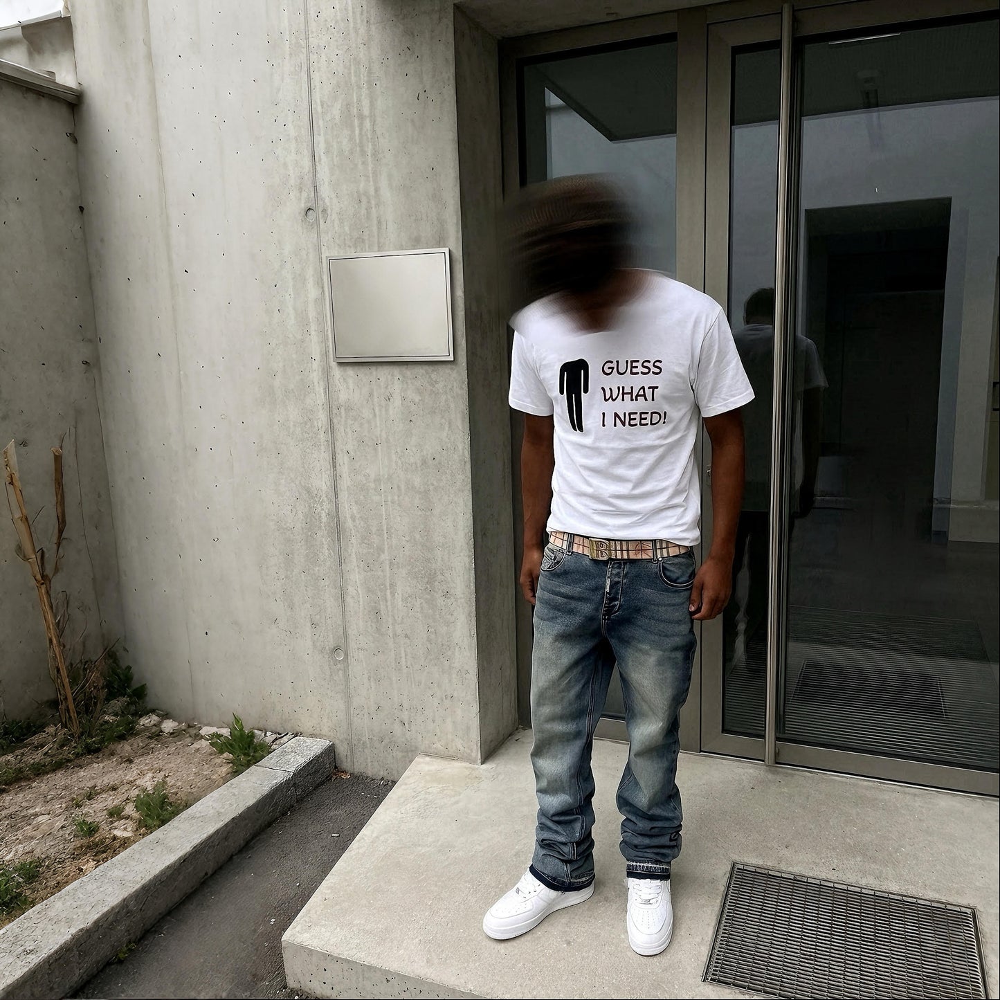 "GUESS WHAT I NEED" TEE